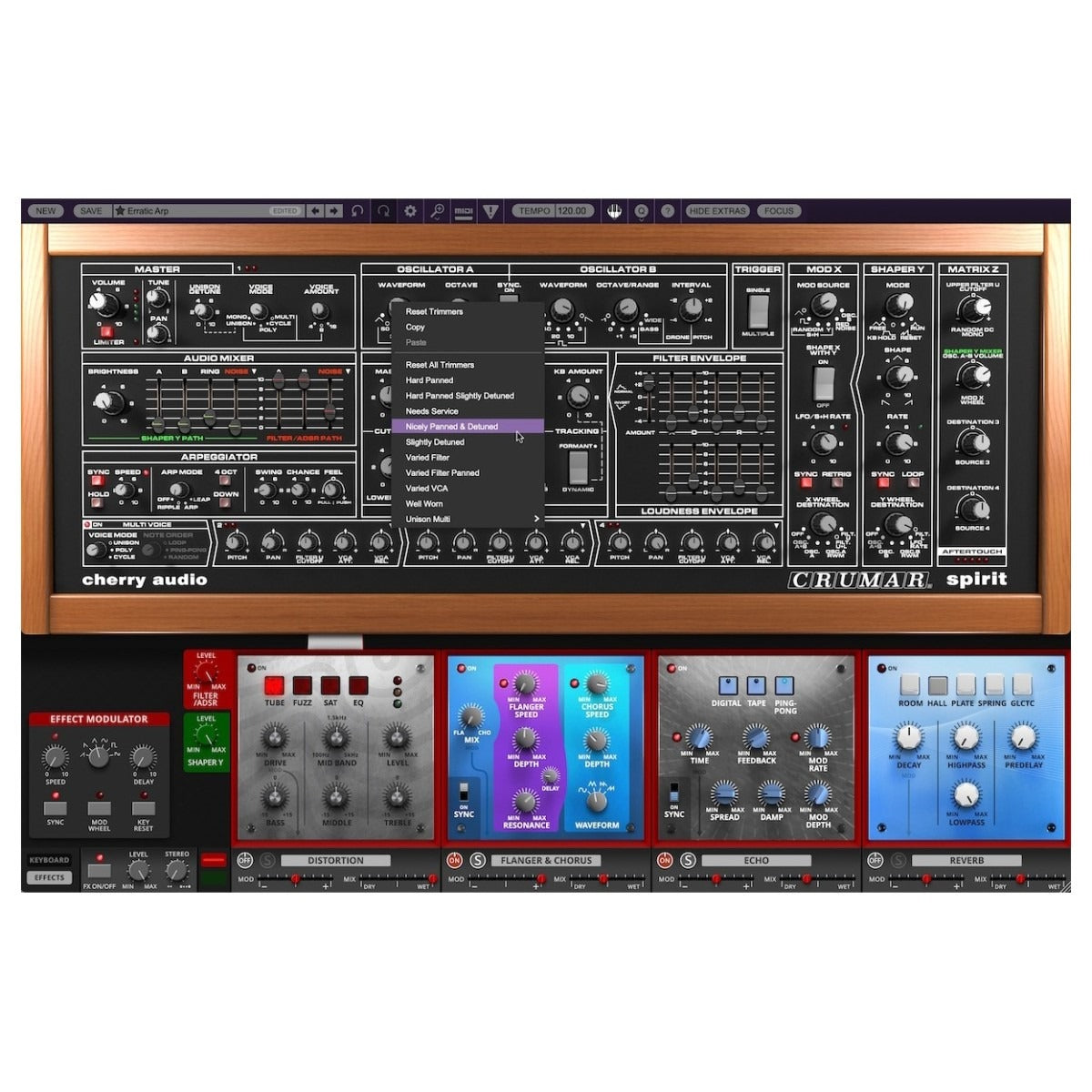 Cherry Audio Crumar Spirit