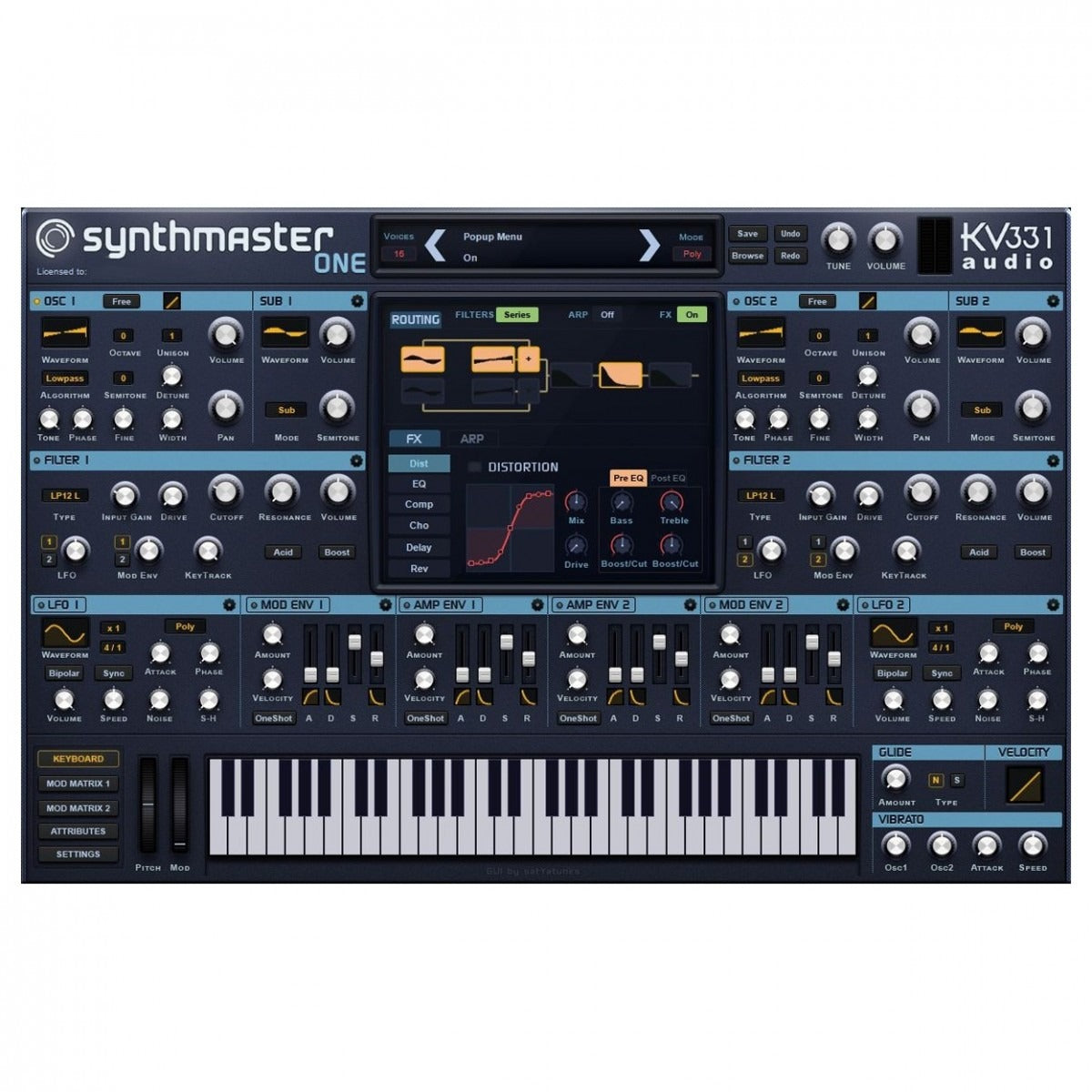 KV331 SynthMaster One