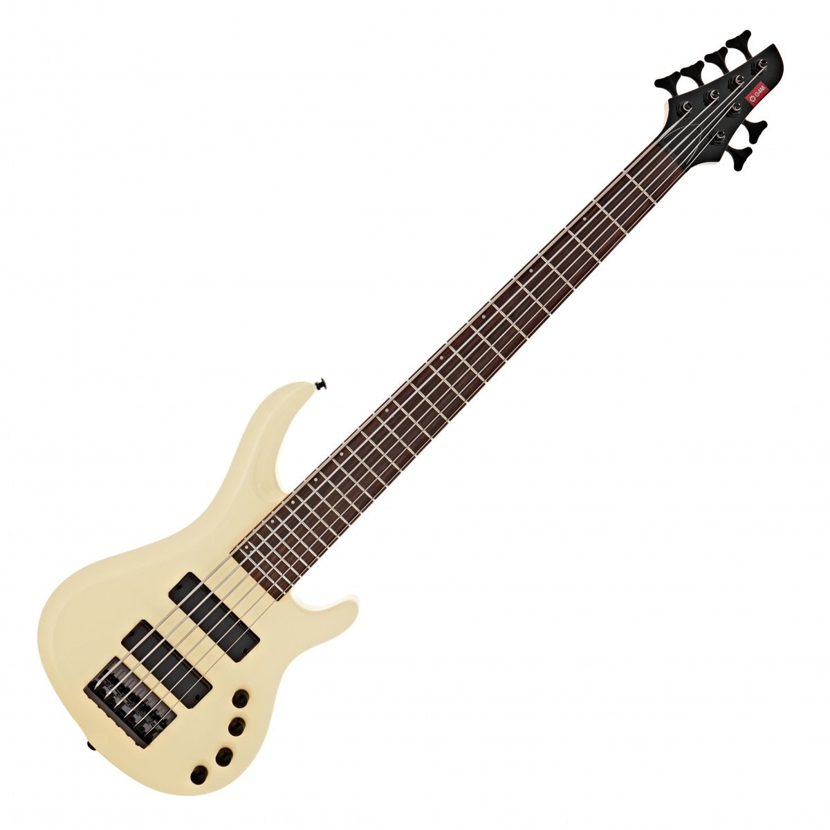 878 6-String Bass Guitar, Cream